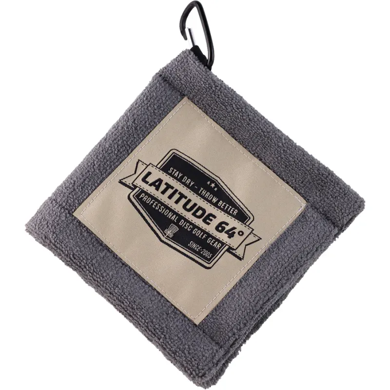 Latitude 64 Compact Clip-On Disc Golf Towel